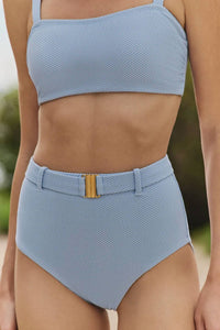 Hermoza - Lucia Belted High Waist Bottom Bikini
