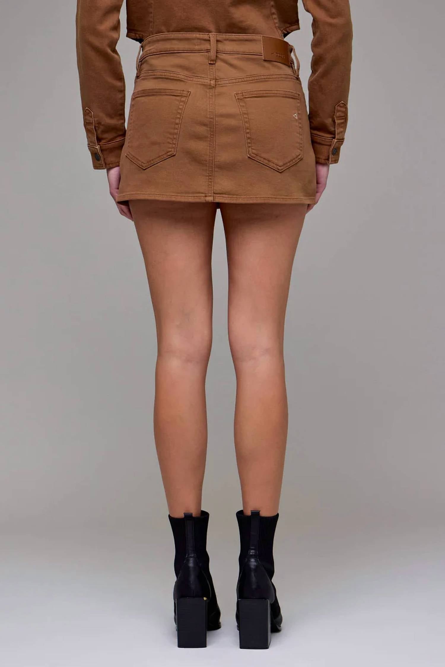 Hidden - Tawny Micro Mini Skirt
