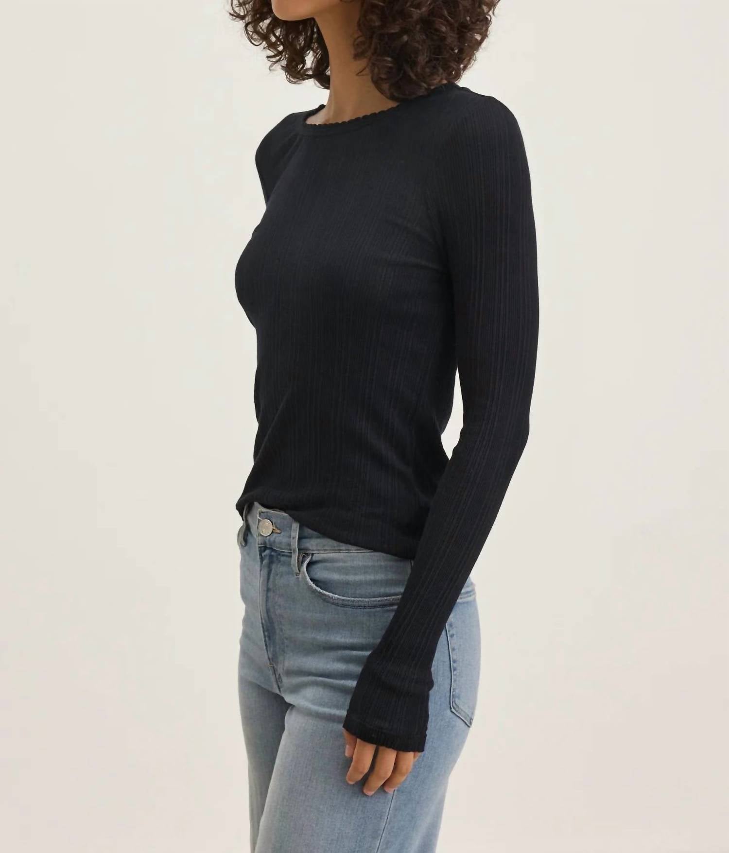 Velvet By Graham & Spencer - Mauri Long-sleeve Top
