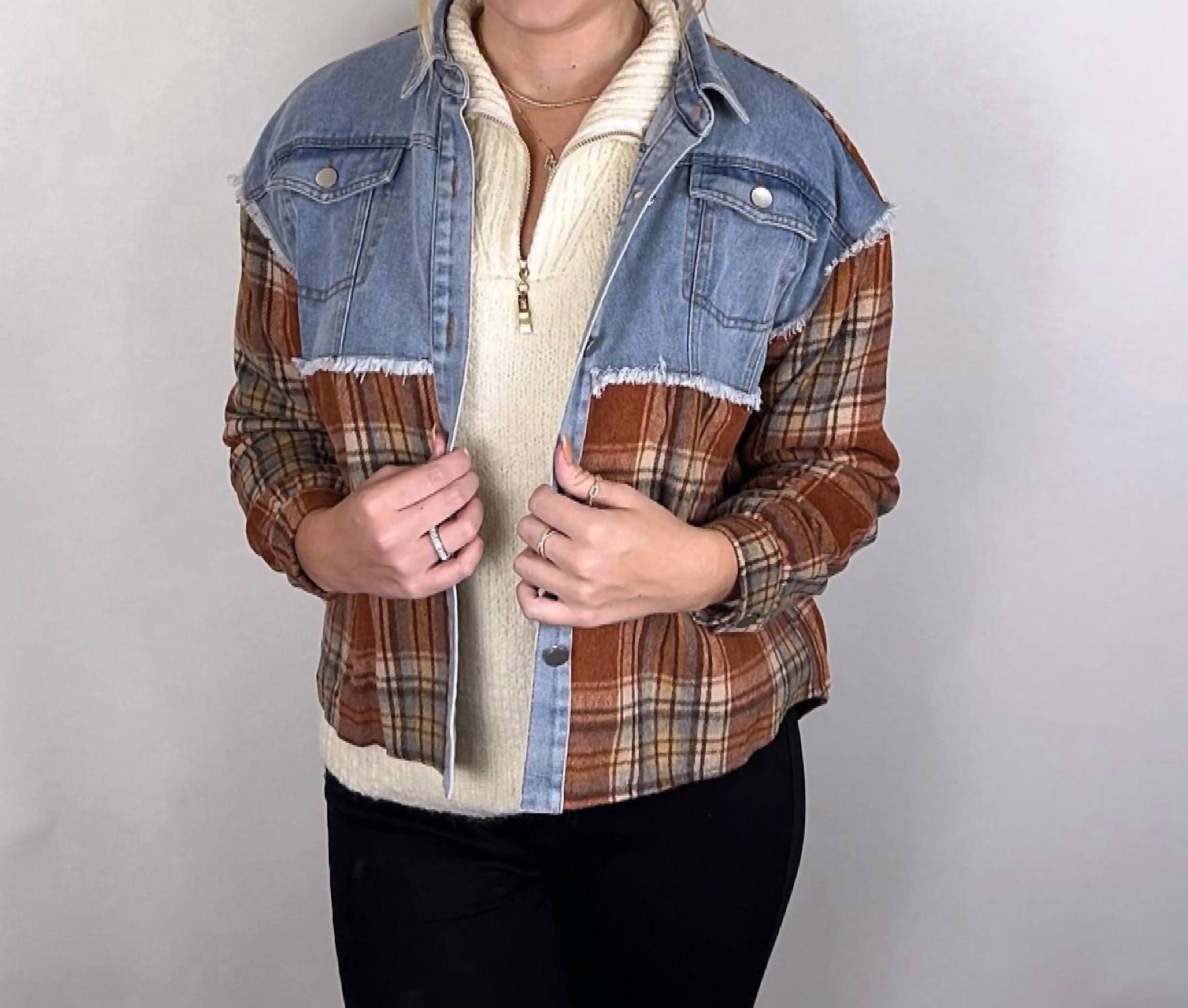 Cloud Ten - Fall Flannel Shacket