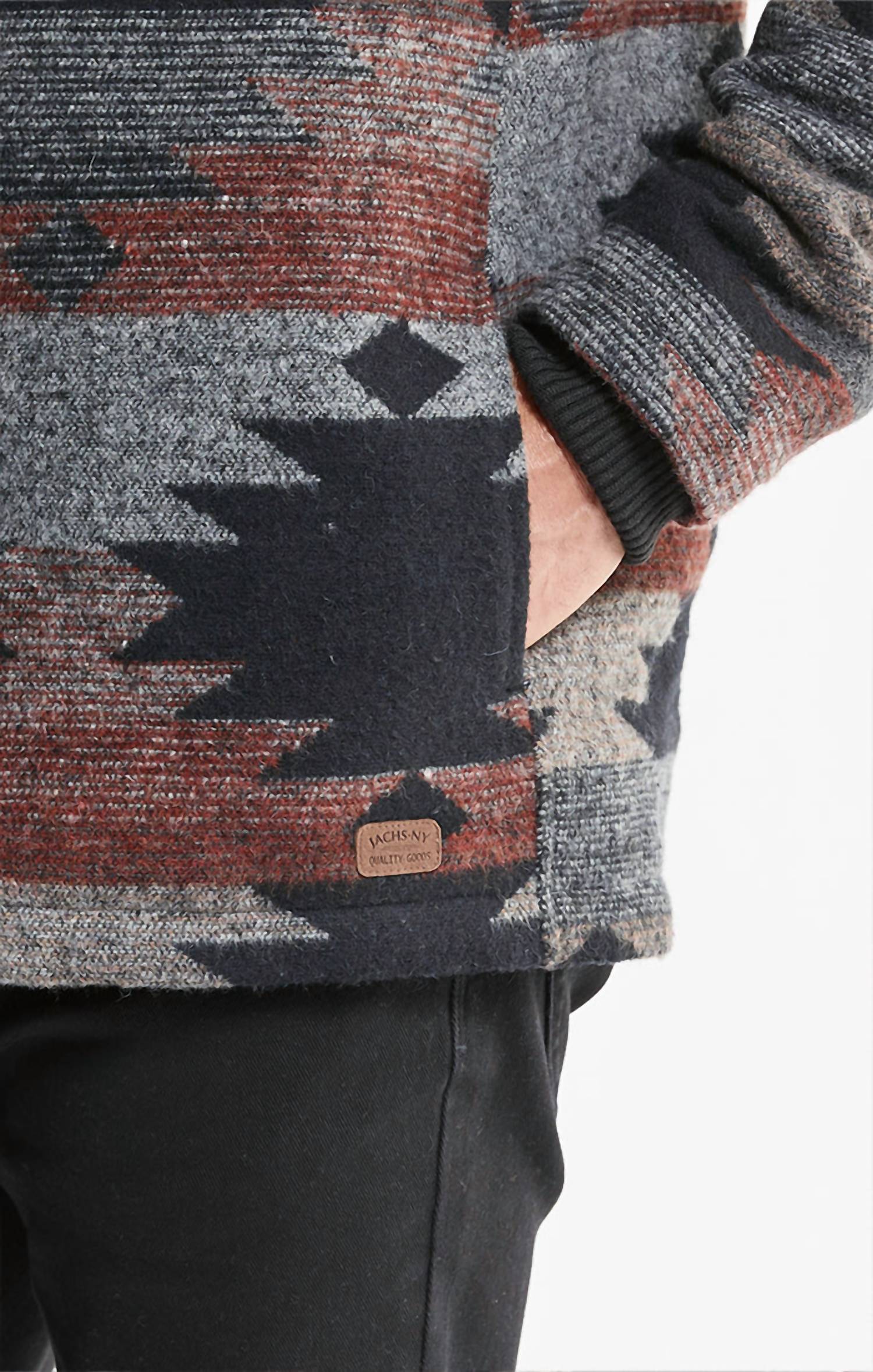 Jachs New York - Sherpa Lined Wool Blend Jacket
