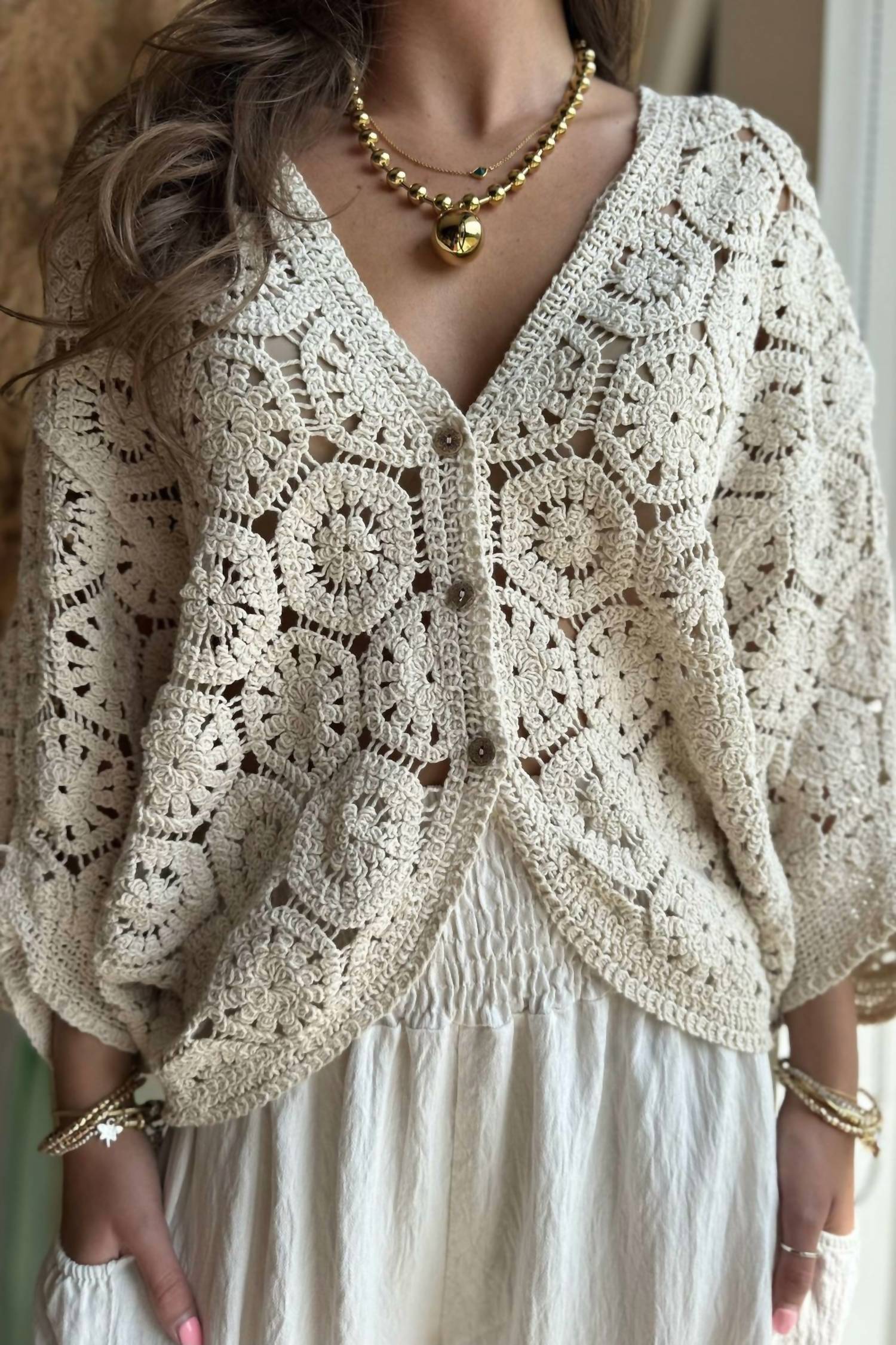Charlie B - Crochet Cardigan