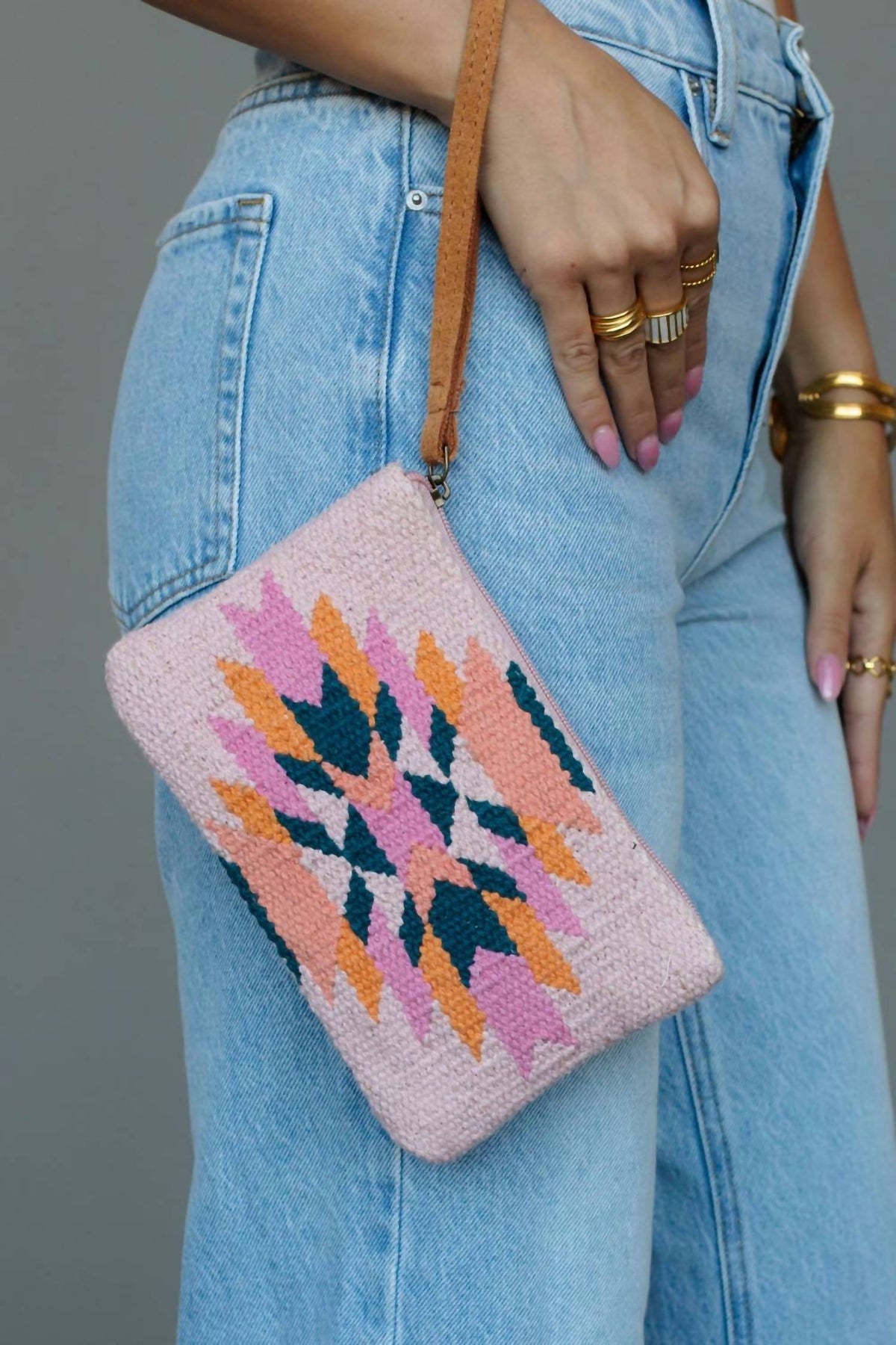 Panache Apparel - Women's Aztec Wristlet Bag