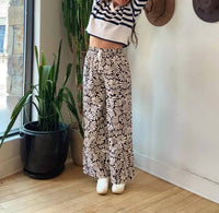 Nary - Big Hem Drawstring Pants