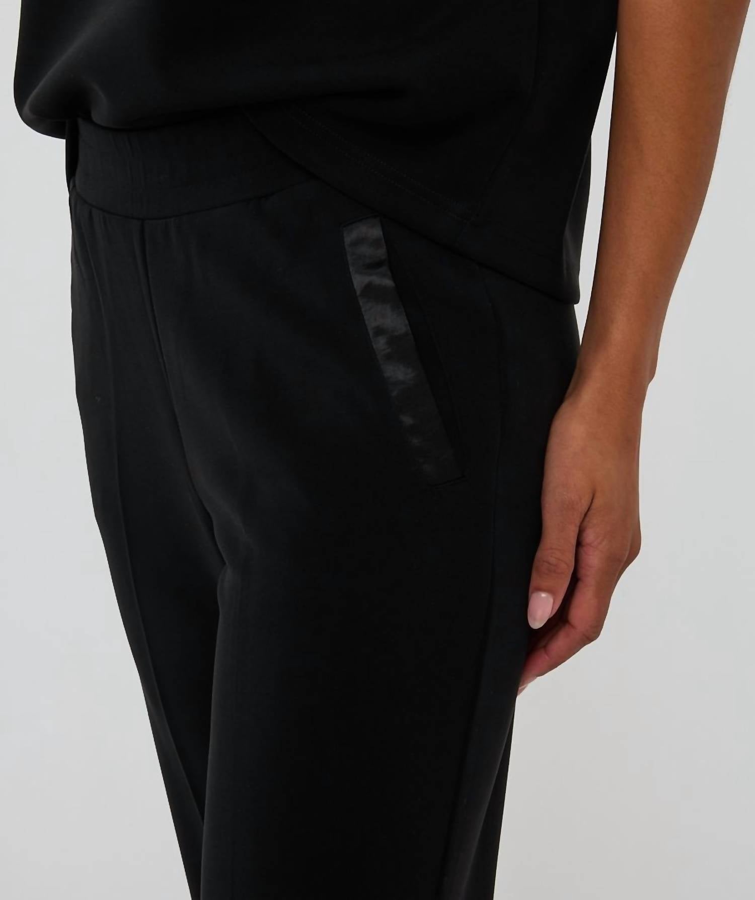 Esqualo - Selma Straight Leg Modal Trousers