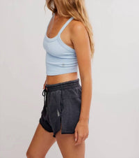 Free People - Knockout Mid Rise Shorts