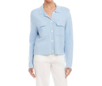 Karen Kane - Collared Sweater Jacket