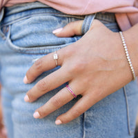 Starlette - Women's Eternity Band Ring