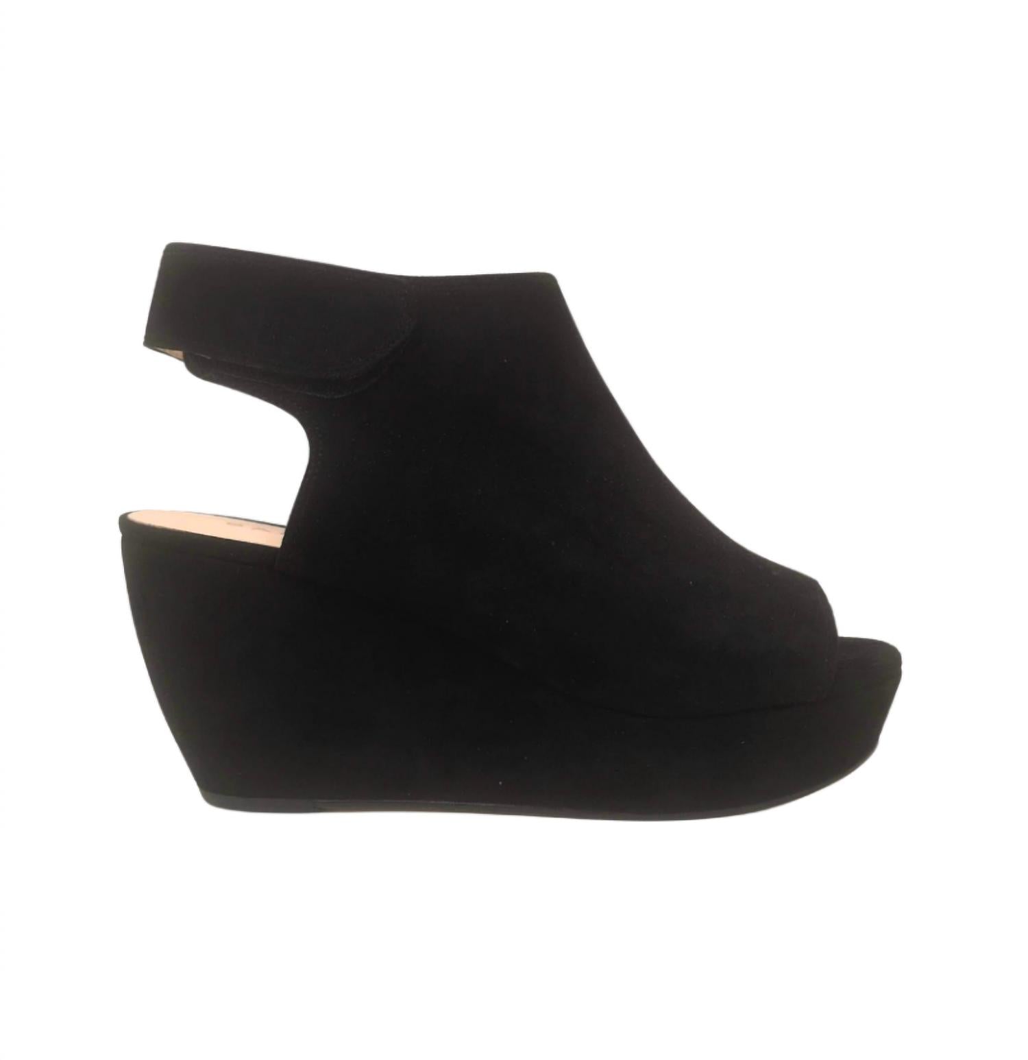 Sacha London - Women's Orchid Suede Wedge Sandal