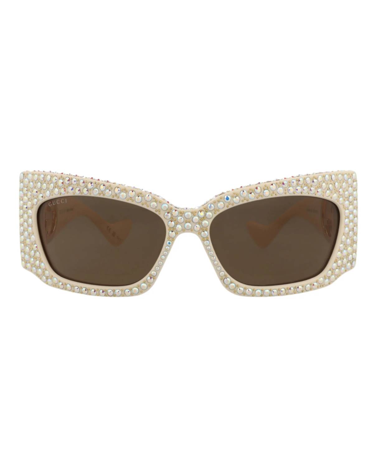 Gucci - Women's Shield-frame Recycled Acetate Sunglasses