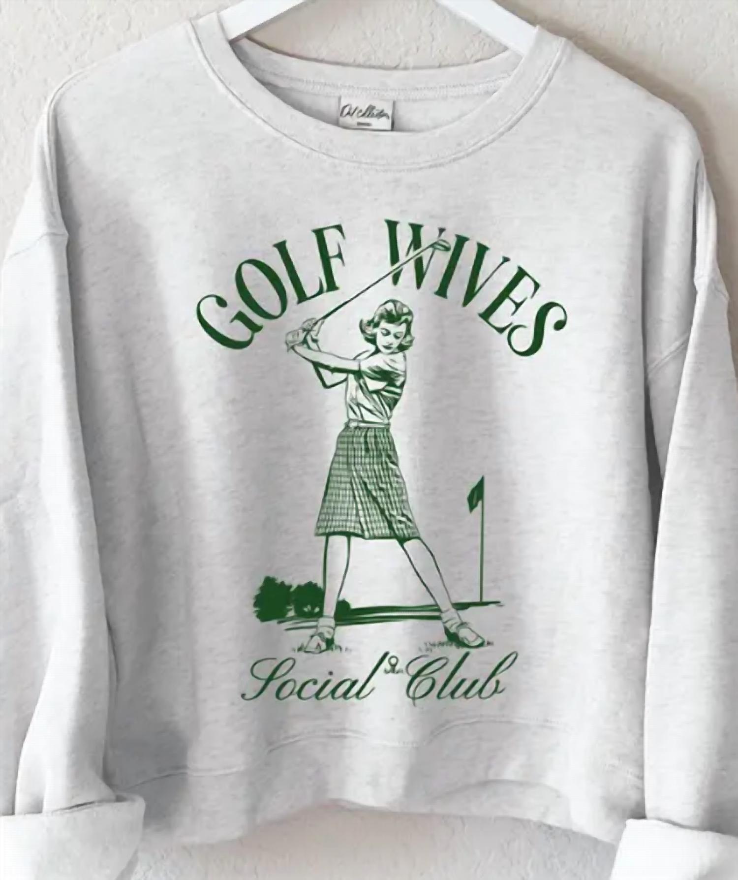 Oat Collective - Women's Golf Wives Social Club Mid Sweatshirt