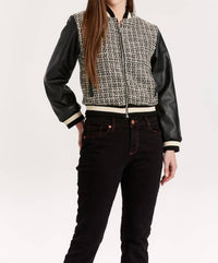 Another Love - Tweed Bomber Jacket