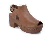 Chocolat Blu - Women's Galla Slingback Peep Toe Platform Clog