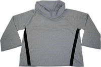 Ideology - Women's Cowl Neck Wide Sleeve Striped Top - Plus