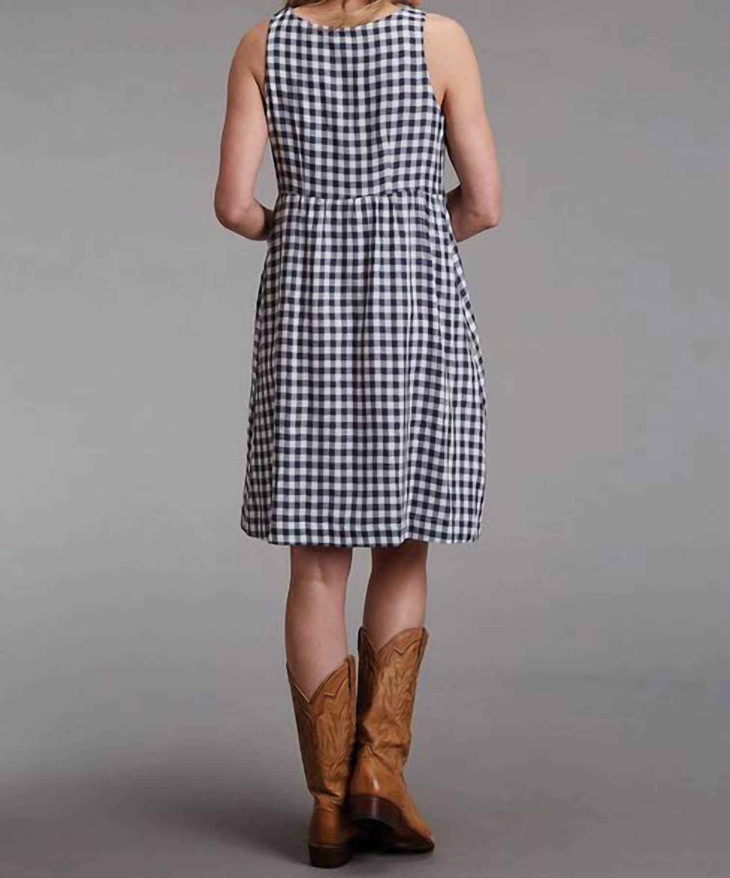 Stetson - Gingham Tank Dress