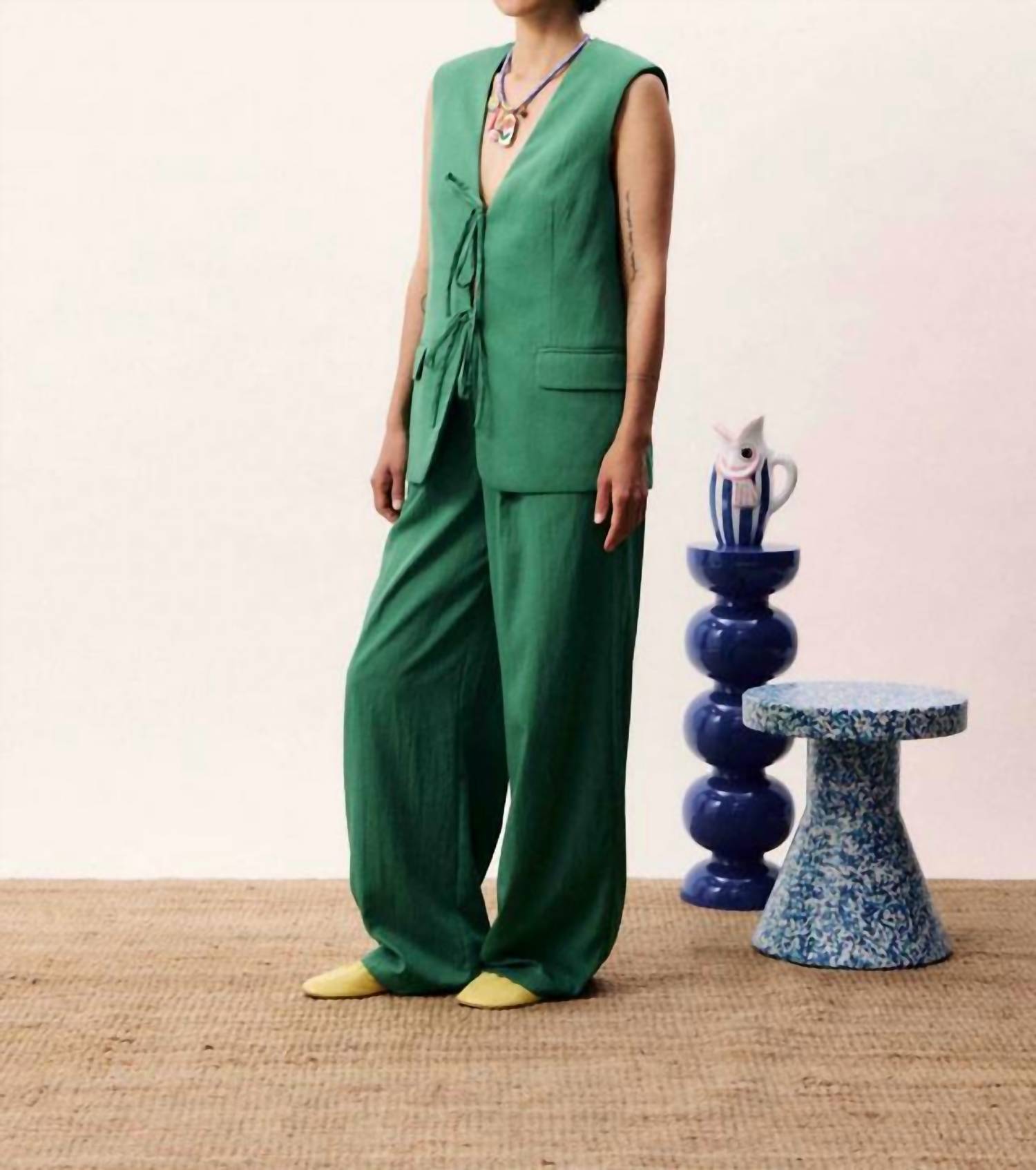 Frnch - Atins Sleeveless Blazer Vest
