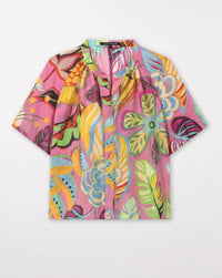 Luisa Cerano - Caribbean Print Blouse