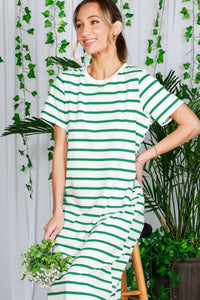 Vine & Love - Boat Crew Stripe Dress