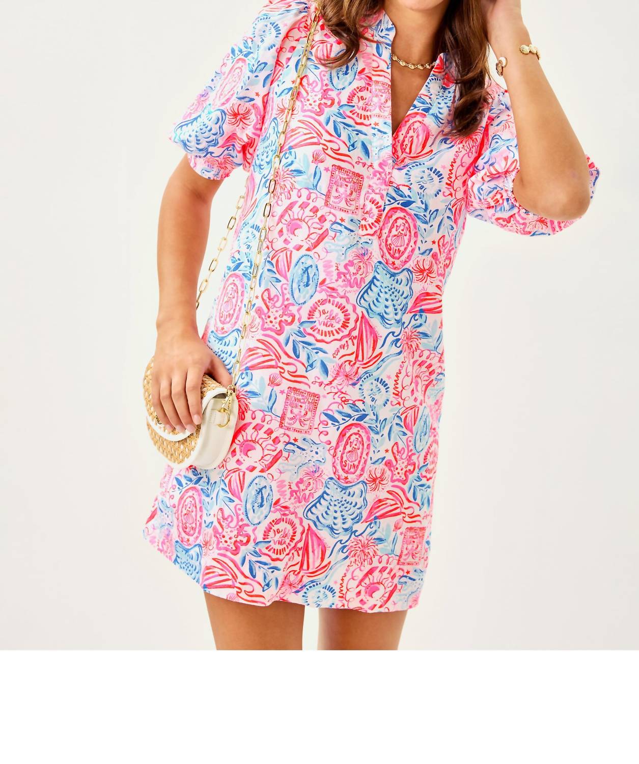 Lilly Pulitzer - Mialeigh Linen Mini Dress
