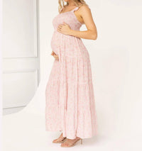 Angel Maternity - Floral Maternity Dress