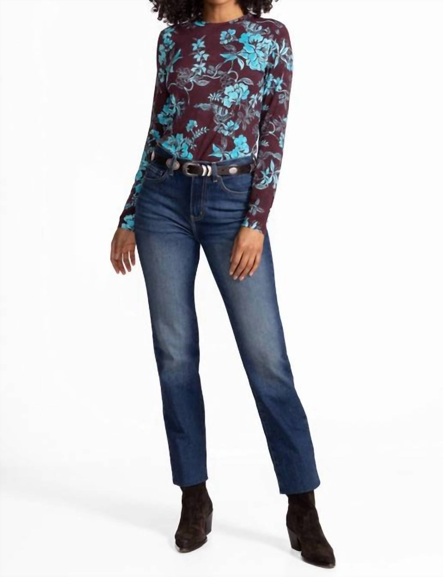 Johnny Was - JANIE FAVORITE FITTED LONG SLEEVE TEE