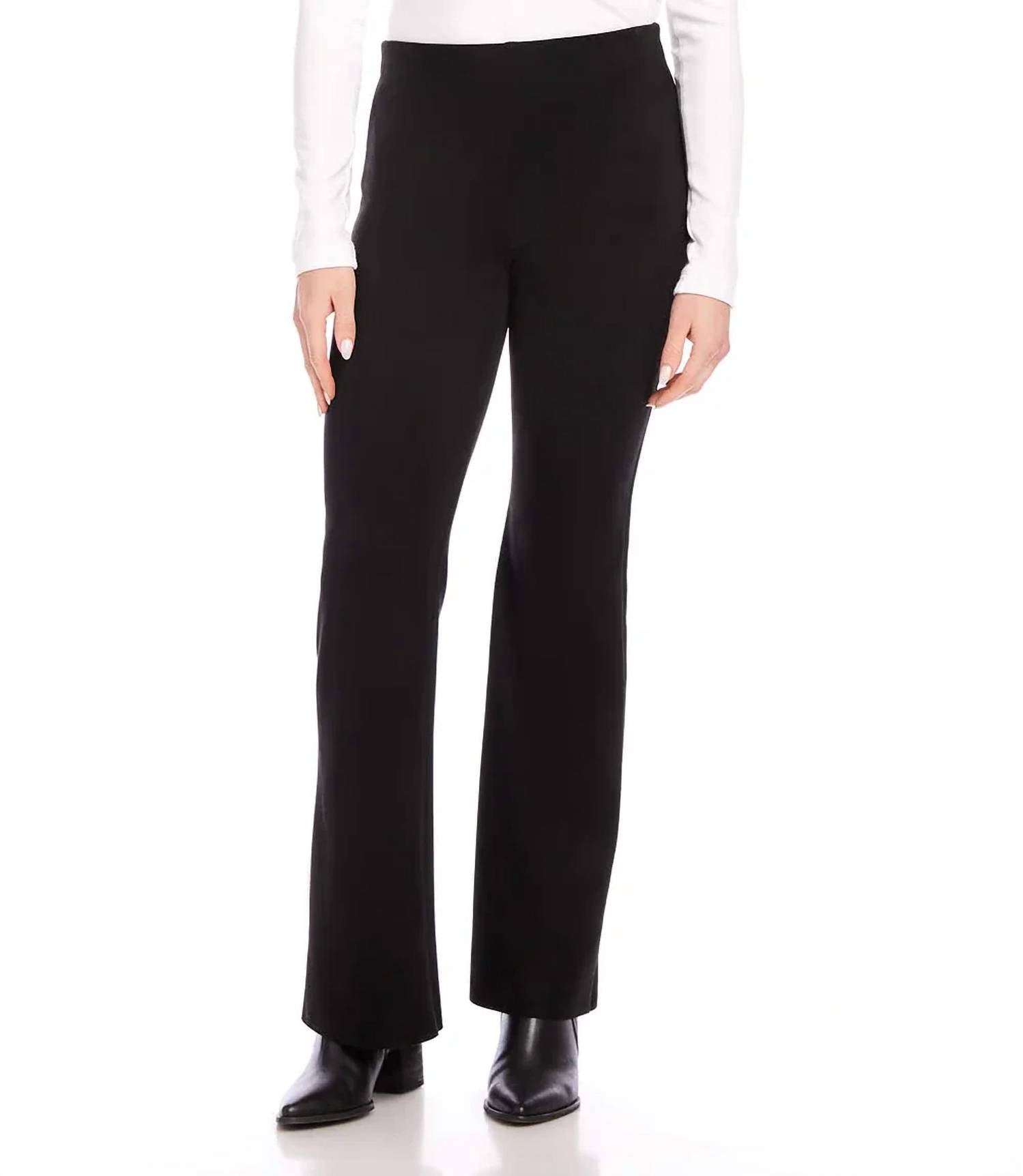 Karen Kane - Fillis Faux Suede Bootcut Pants