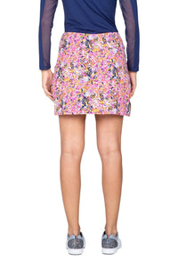 Ibkul - Marissa Print Layered Skort