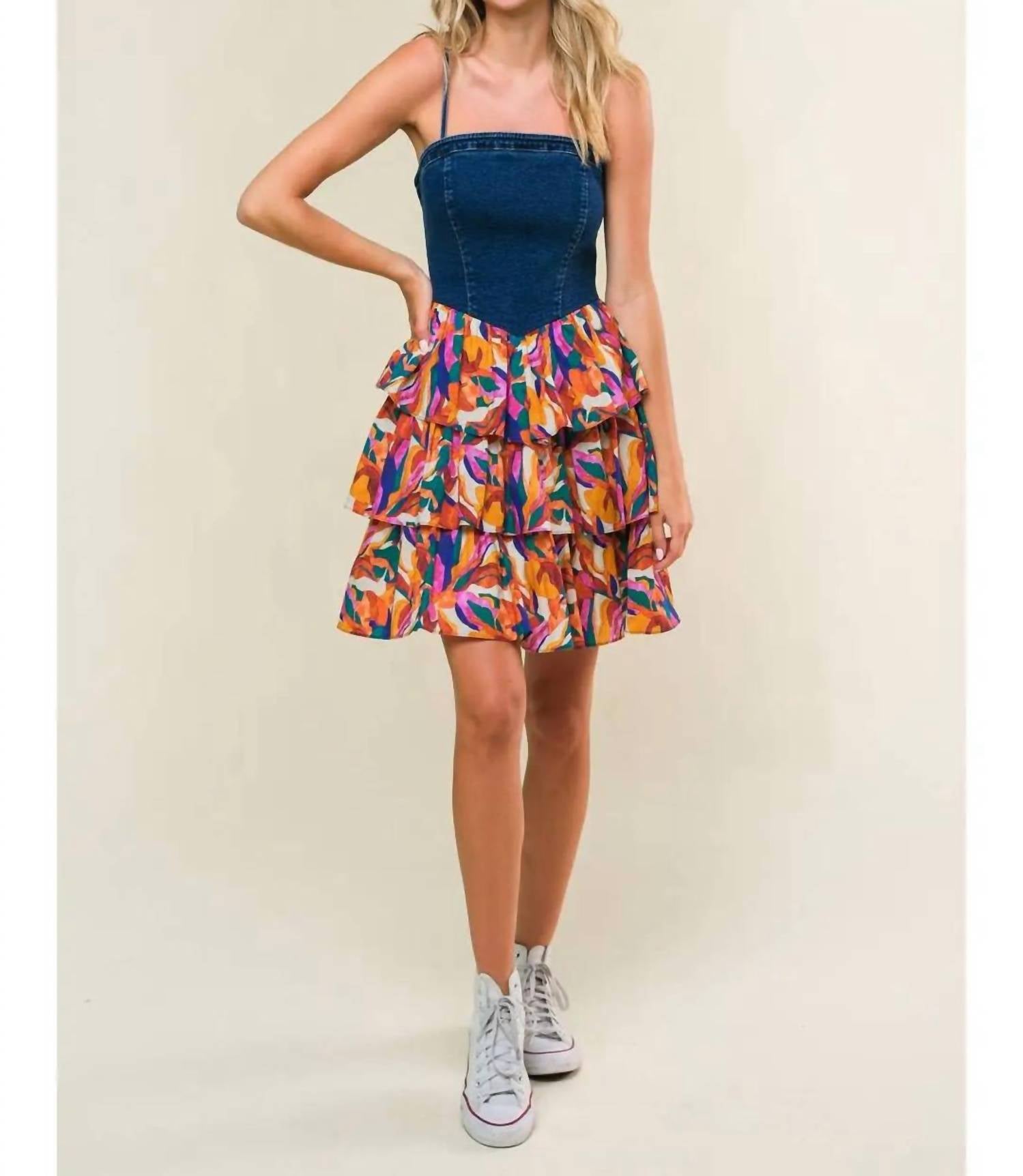 Flying Tomato - Laced In Love Woven Mini Dress