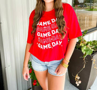 Creative Impressions - Wavy Game Day Tee