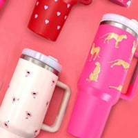 Wall To Wall - Cheetah Print 40 Oz Stainless Steel Insulated Tumbler
