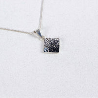 Mosaico Women's Diamond Pendant in silver - women's item