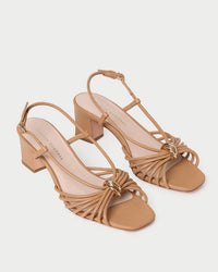 Loeffler Randall - Women's Minna Leather Heeled Sandal