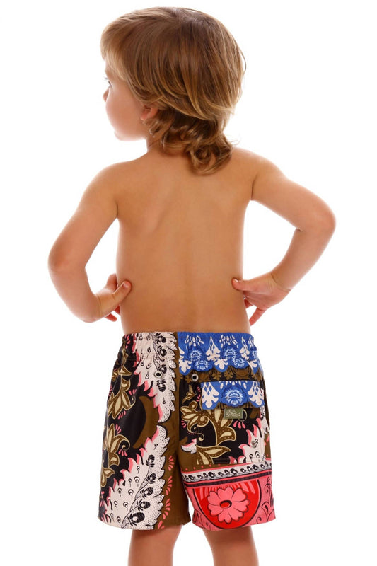 Agua Bendita - Antiq Nick Swim Trunks - Unisex