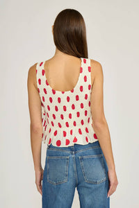 Lucy Paris - Maeve Polka Dot Top