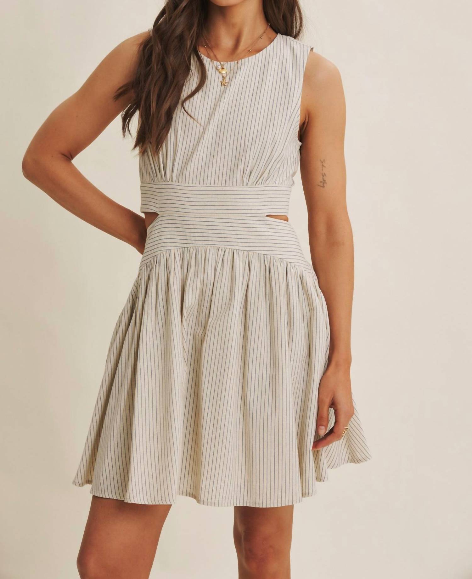 In February - Seaside Breeze Mini Dress