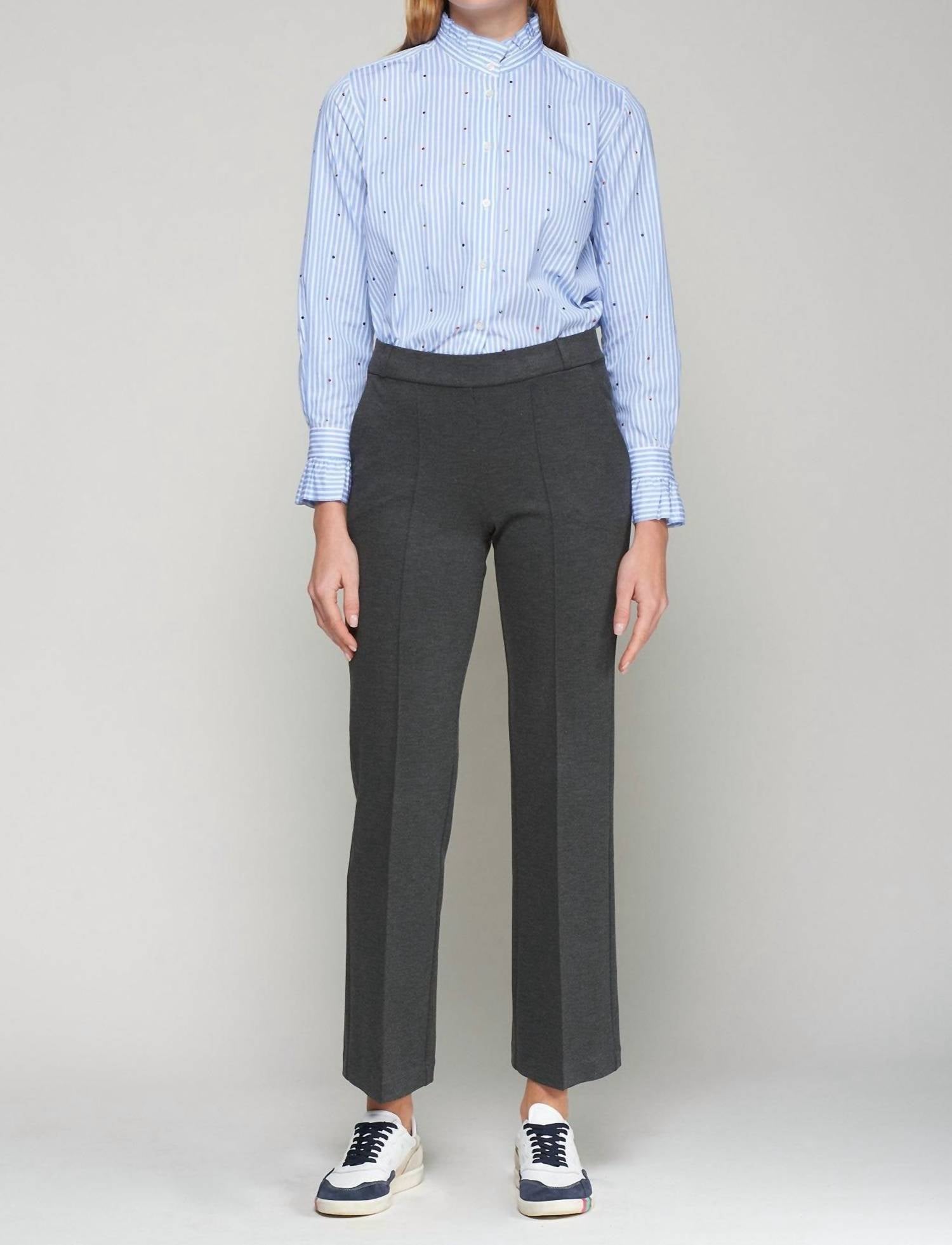 Vilagallo - Carla Structure Straight Leg Trouser