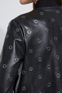 Lysse - Geneva Grommet Vegan Leather Jacket