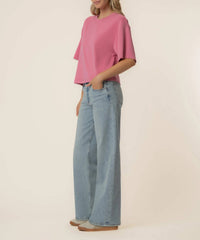 Kut From The Kloth - Reina Short Sleeve Boxy Tee