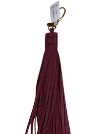 HOBO Women's Long Tassel in sangria - women's accessory - detail view