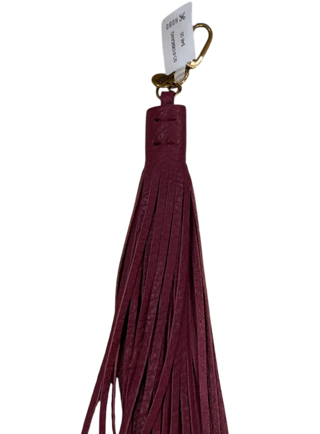 HOBO Women's Long Tassel in sangria - women's accessory - detail view