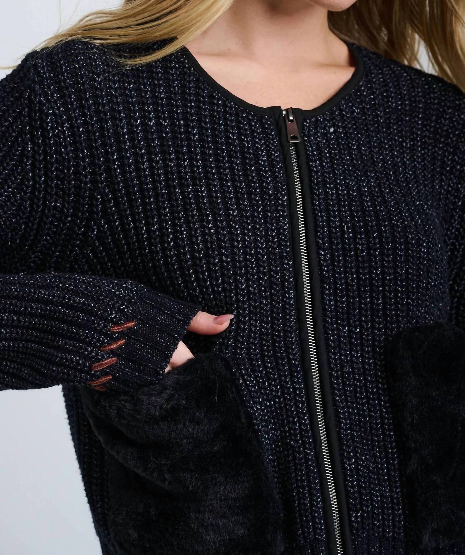 Lisa Todd - Pocket Puff Zip-up Layering Jacket