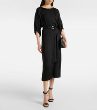 Velvet By Graham & Spencer - Laurel Puff Sleeve Midi Dress