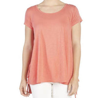Coco + Carmen - Lace Up Side Tee