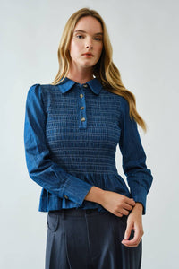 Aaron & Amber - Charm Peplum Blouse