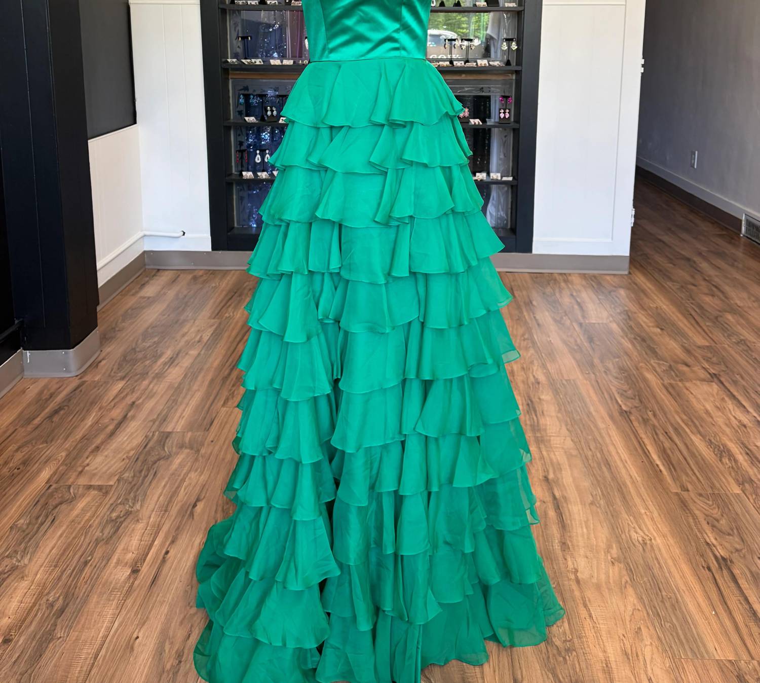 Sherri Hill - Women's Satin A-line Dress