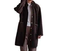 DONNI. Polar Fleece Coat in brown - women's jacket
