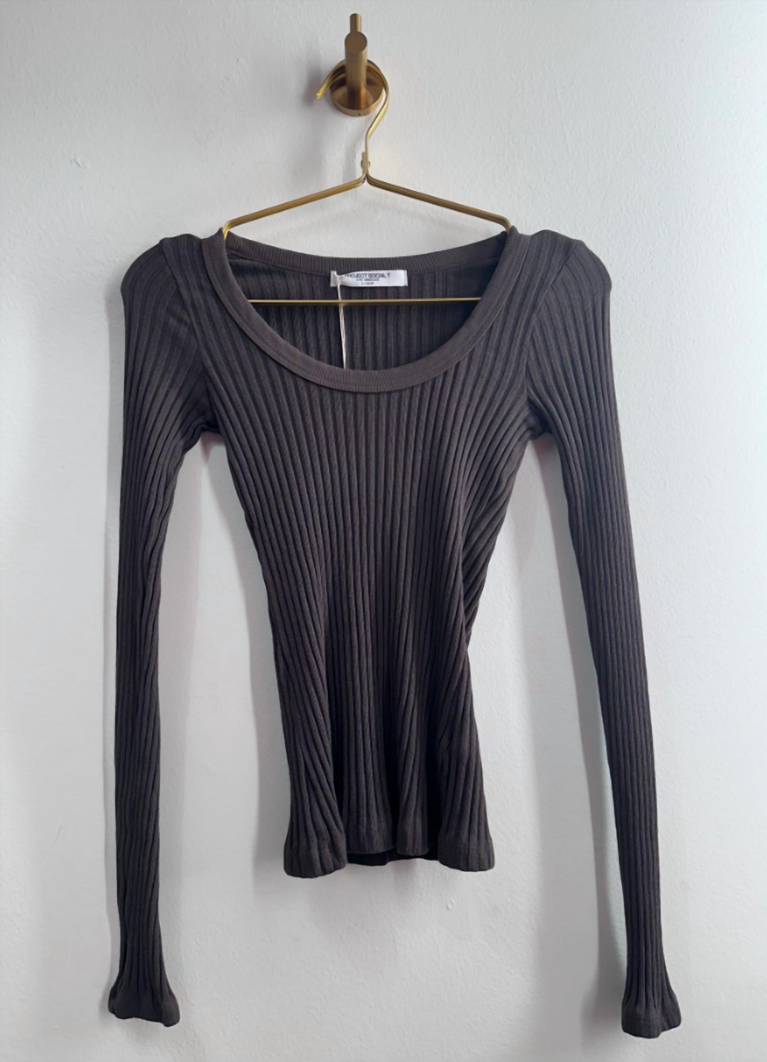 Project Social T - Women's What's The Scoop Long Sleeve Tee