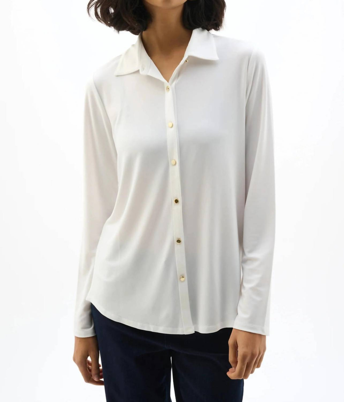Joseph Ribkoff - Button Front Long Sleeve Top