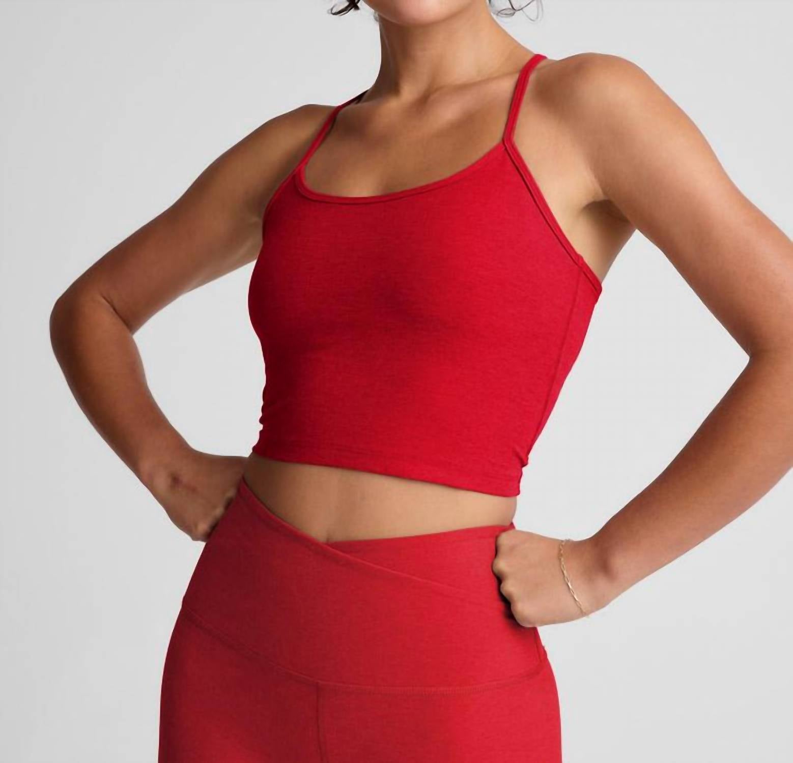 Beyond Yoga - Spacedye Slim Racerback Cropped Tank Top