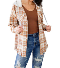Very J - Best of the Best Hooded Shacket